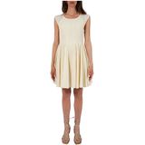 SELECTED Jurk 'SLFMADDIE'  beige