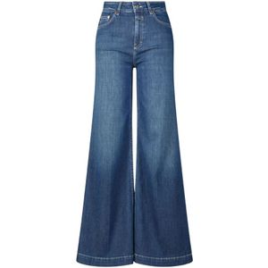 Closed, Dames, Jeans, Blauw, Maat: W25 Katoen,