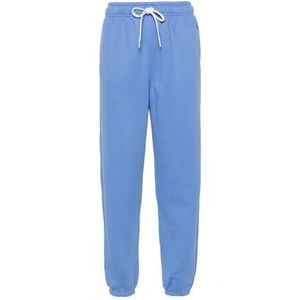 Polo Ralph Lauren, Dames, Broeken, Blauw, Maat: M Katoen,