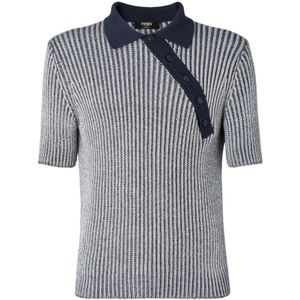 Fendi, Heren, Tops, Veelkleurig, Maat: M Katoen,