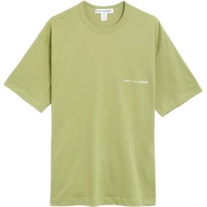 Comme des Garçons, Heren, Tops, Groen, Maat: XS Katoen,