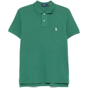Polo Ralph Lauren - Groen Katoenen Poloshirt met Logo