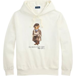 Ralph Lauren, Heren, Sweatshirts & Hoodies, Wit, Maat: S Katoen,