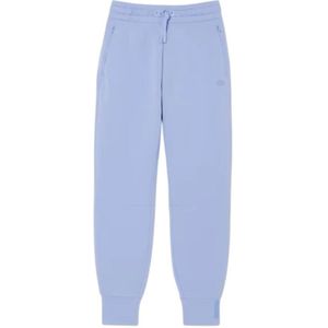 Lacoste, Dames, Broeken, Blauw, Maat: 2XS Katoen,