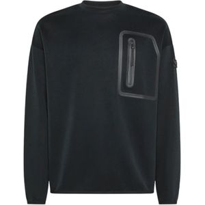 Peuterey, Heren, Sweatshirts & Hoodies, Zwart, Maat: L Viscose,