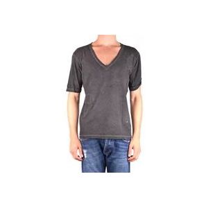 Dsquared2 Korte Mouw T-Shirt , Gray , Heren , Maat: XS