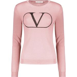 Valentino Garavani, Dames, Truien, Roze, Maat: S