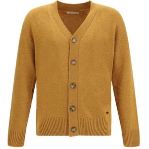 Brooksfield, Heren, Truien, Geel, Maat: L Wol,