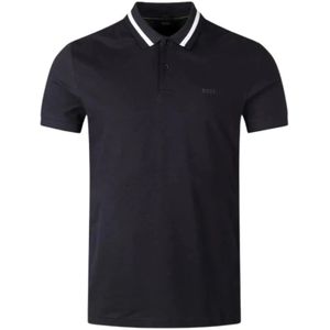 Hugo, Heren, Tops, Blauw, Maat: S