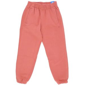 Adidas, Heren, Broeken, Roze, Maat: M Fleece,