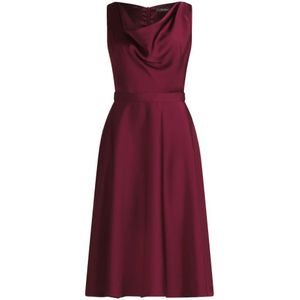 vera mont, Dames, Jurken, Rood, Maat: 3XL Poliester,