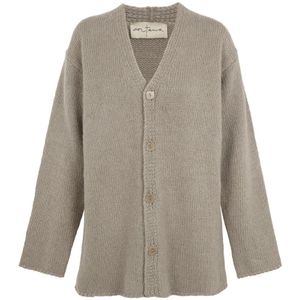 Cortana, Heren, Truien, Grijs, Maat: M Zijde,