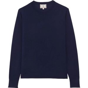 Ines de la Fressange Paris, Dames, Truien, Blauw, Maat: S Wol,