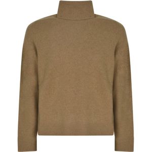 Maison Margiela, Heren, Truien, Bruin, Maat: S Wol,