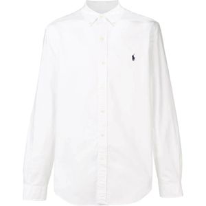 Polo Ralph Lauren, Heren, Overhemden, Wit, Maat: M
