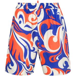 Dsquared2, Heren, Korte broeken, Veelkleurig, Maat: M Katoen,