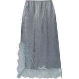 Munthe, Dames, Rokken, Grijs, Maat: 2XS Zijde,