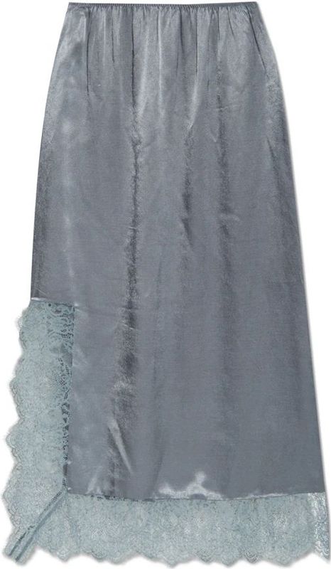 Munthe, Dames, Rokken, Grijs, Maat: 2XS Zijde,
