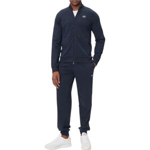 Emporio Armani Ea7, Heren, Sport, Blauw, Maat: S Katoen,