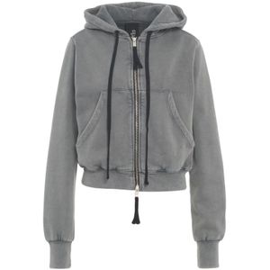 Thom Krom, Dames, Sweatshirts & Hoodies, Grijs, Maat: XS Katoen,