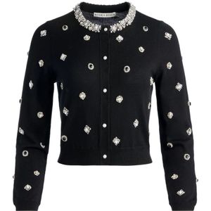 Alice + Olivia, Dames, Truien, Zwart, Maat: XS