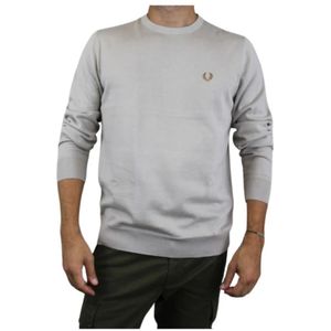Fred Perry, Heren, Sweatshirts & Hoodies, Grijs, Maat: XL Jersey,