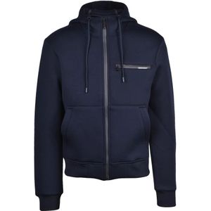 Freedomday, Heren, Sweatshirts & Hoodies, Blauw, Maat: XL Spandex,