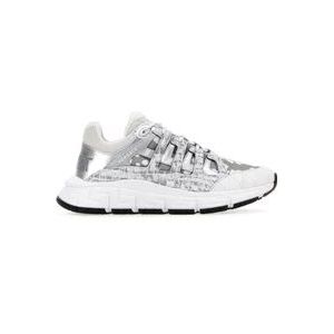 Versace Tweekleurige Trigreca Sneakers , Multicolor , Heren , Maat: 44 EU