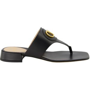 Valentino Garavani, Dames, Schoenen, Zwart, Maat: 36 1/2 EU Leer,