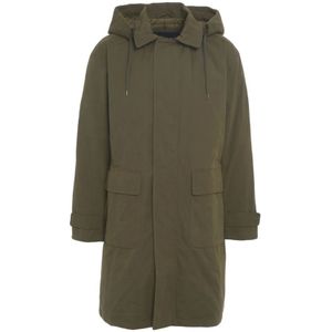 Herno, Heren, Mantels, Groen, Maat: S
