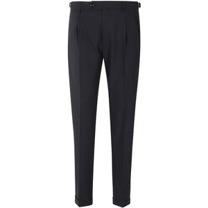 Berwick, Heren, Broeken, Blauw, Maat: XL Wol,