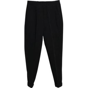 H2O, Dames, Broeken, Zwart, Maat: S Velours,