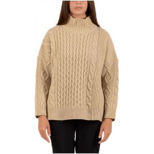 Weekend, Dames, Truien, Beige, Maat: M