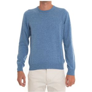 Gran Sasso, Heren, Truien, Blauw, Maat: 4XL Kasjmier,