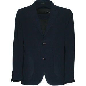 Rrd, Heren, Jassen, Blauw, Maat: L Polyamide,