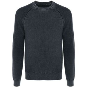 Jacob Cohën, Heren, Truien, Blauw, Maat: M Kasjmier,