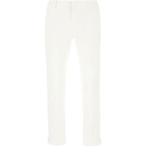 Dondup, Heren, Broeken, Wit, Maat: W32 Katoen,