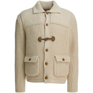 Rakkì, Heren, Truien, Beige, Maat: L Wol,