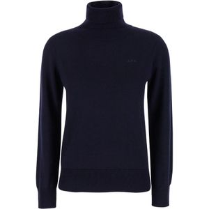 A.p.c., Dames, Truien, Blauw, Maat: M Wol,