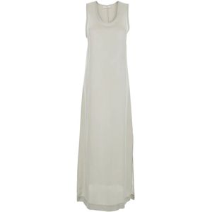 Jucca, Dames, Jurken, Wit, Maat: S Viscose,