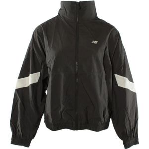 New Balance, Dames, Jassen, Grijs, Maat: XS Polyamide,