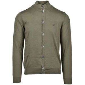 Brooksfield, Heren, Truien, Groen, Maat: M Katoen,