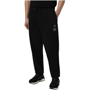 Emporio Armani Ea7, Heren, Broeken, Zwart, Maat: M