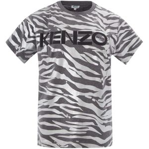 Kenzo, Dames, Tops, Veelkleurig, Maat: L Katoen,