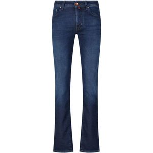 Jacob Cohën, Heren, Jeans, Blauw, Maat: W31