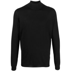 Goes Botanical, Heren, Truien, Zwart, Maat: 2XL Wol,