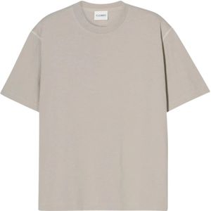 Closed, Heren, Tops, Grijs, Maat: L Katoen,