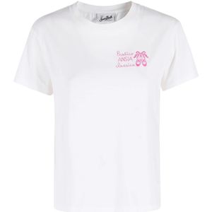 MC2 Saint Barth, Dames, Tops, Wit, Maat: S