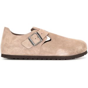 Birkenstock, Heren, Schoenen, Beige, Maat: 42 EU Zijde,