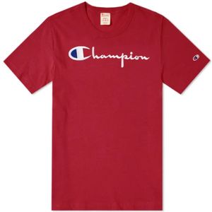 Champion, Heren, Tops, Rood, Maat: XL Katoen,
